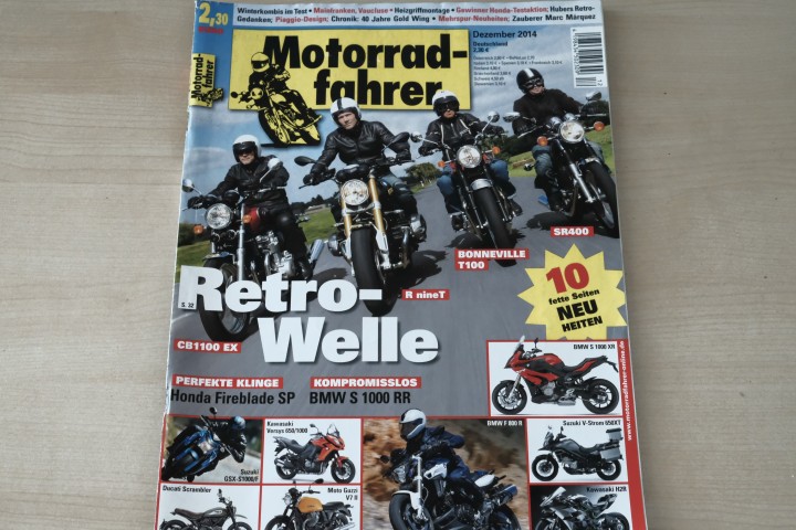 Deckblatt Motorradfahrer (12/2014)
