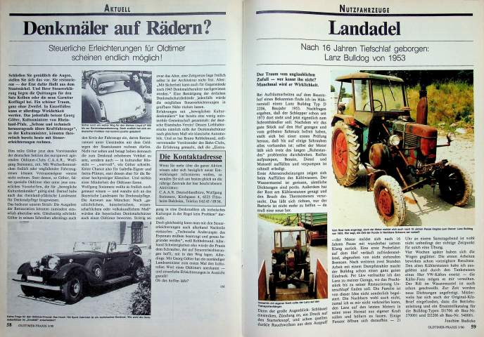 Oldtimer Praxis Oldtimer Praxis