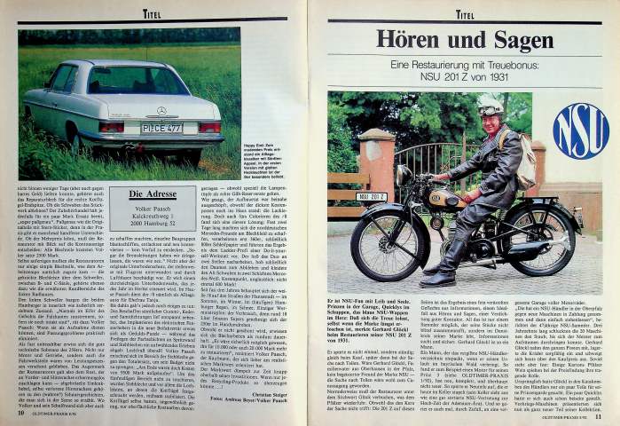 Oldtimer Praxis Oldtimer Praxis