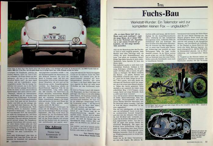 Oldtimer Praxis Oldtimer Praxis