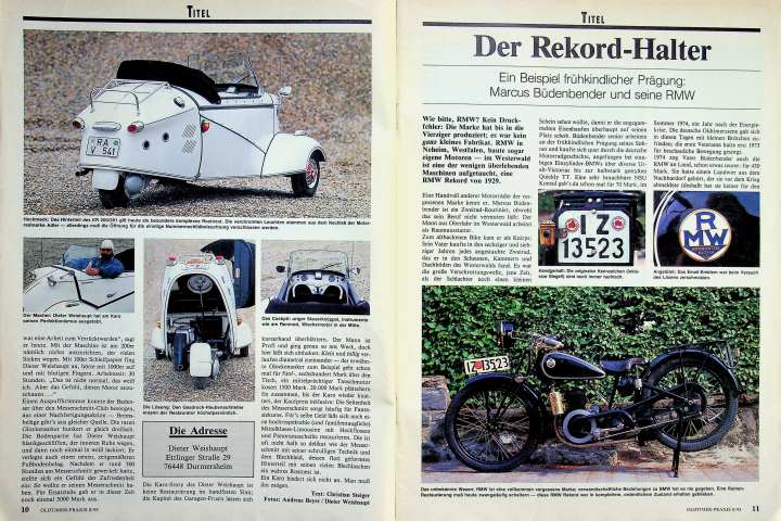 Oldtimer Praxis Oldtimer Praxis