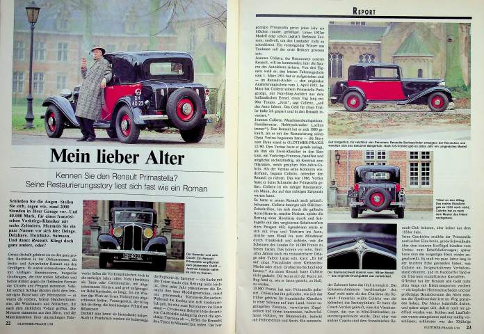 Oldtimer Praxis