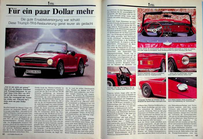 Oldtimer Praxis Oldtimer Praxis