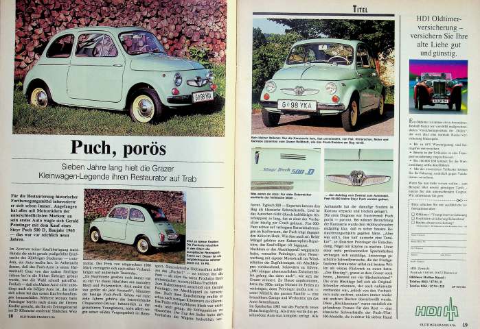 Oldtimer Praxis Oldtimer Praxis