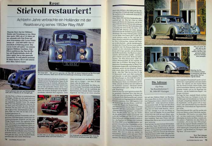 Oldtimer Praxis Oldtimer Praxis