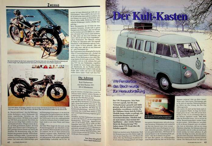 Oldtimer Praxis Oldtimer Praxis