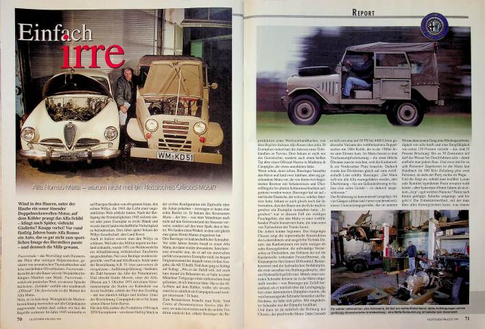 Oldtimer Praxis Oldtimer Praxis