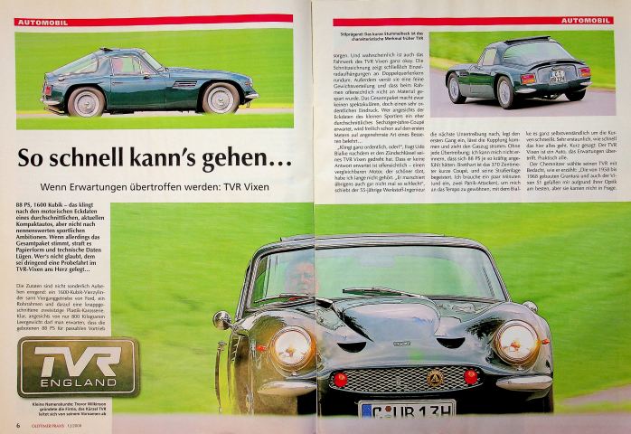 Oldtimer Praxis Oldtimer Praxis