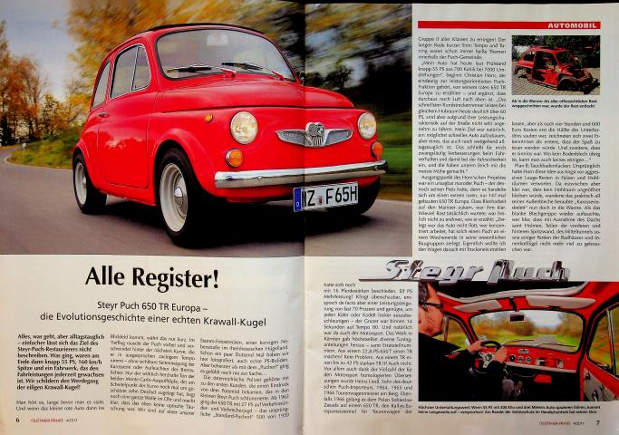 Oldtimer Praxis Oldtimer Praxis