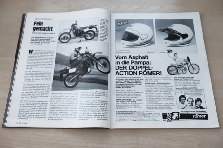 PS Sport Motorrad 04/1985