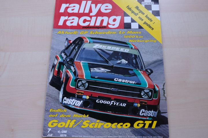 Rallye Racing 07/1976