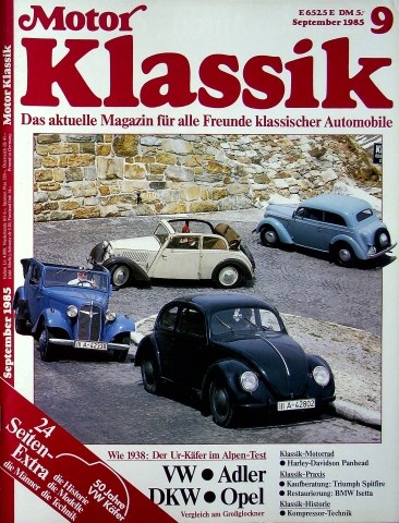 Motor Klassik 09/1985