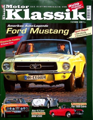 Motor Klassik 11/1999