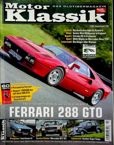 Motor Klassik 07/2007
